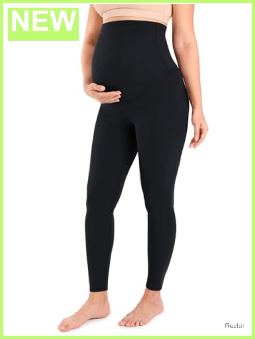 Maternity Leggings High Rise No Front Seam Buttery Soft Yoga Pants